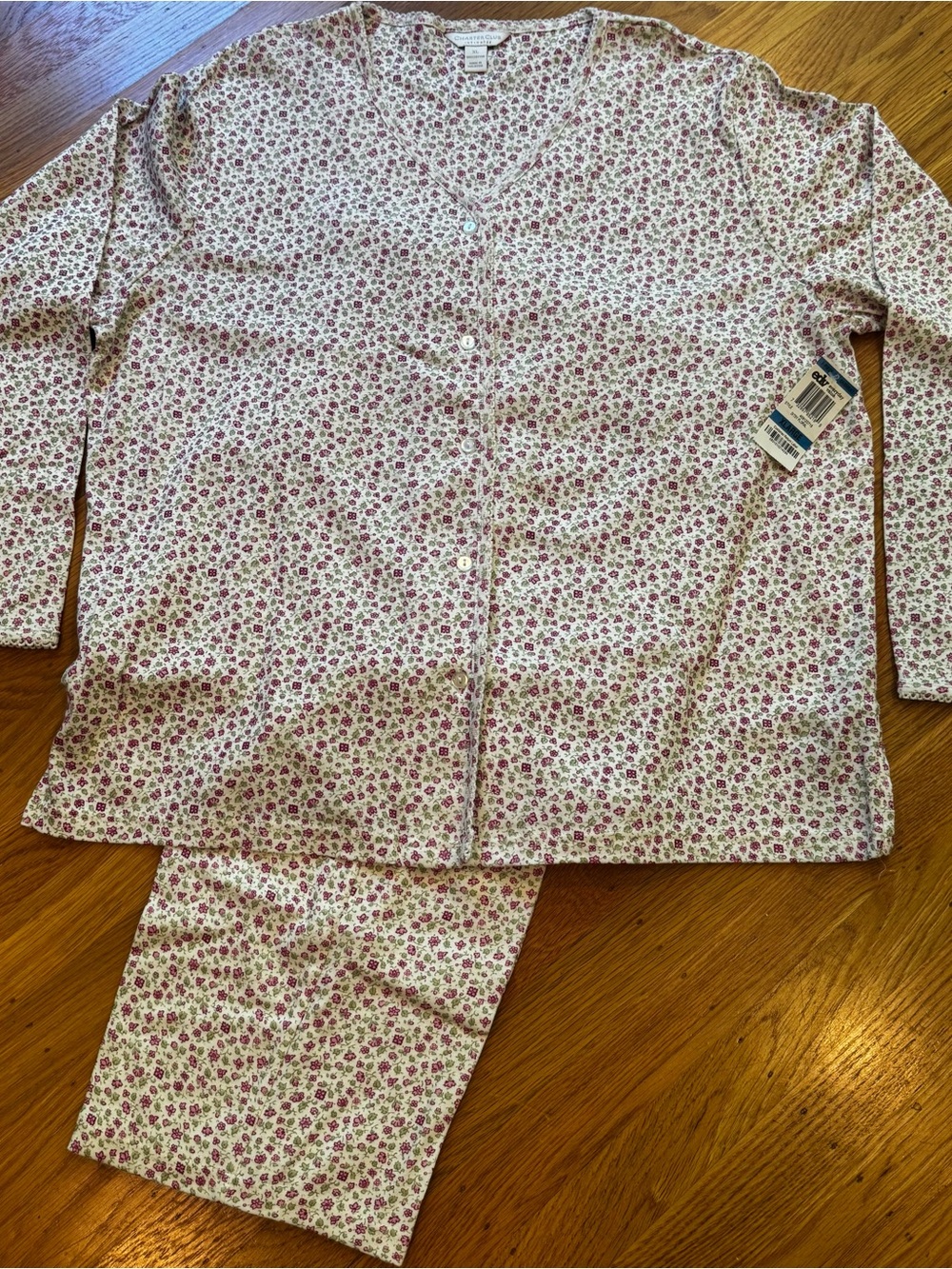 Charter Club Floral Pajama Set; NWT Sz XL